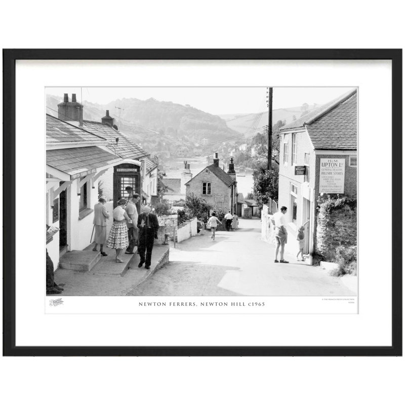 Newton Ferrers, Newton Hill C1965 by Francis Frith - Single Picture Frame Print, 45cm H x 60cm W x 2.3cm D