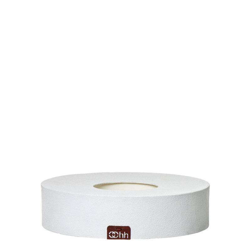 Votive papier recyclé, Blanc, H 2,8 po x l 11 po x P 11 po