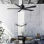 Ventilateur de plafond standard à 5 pales avec télécommande-237567986-237567993-237567995