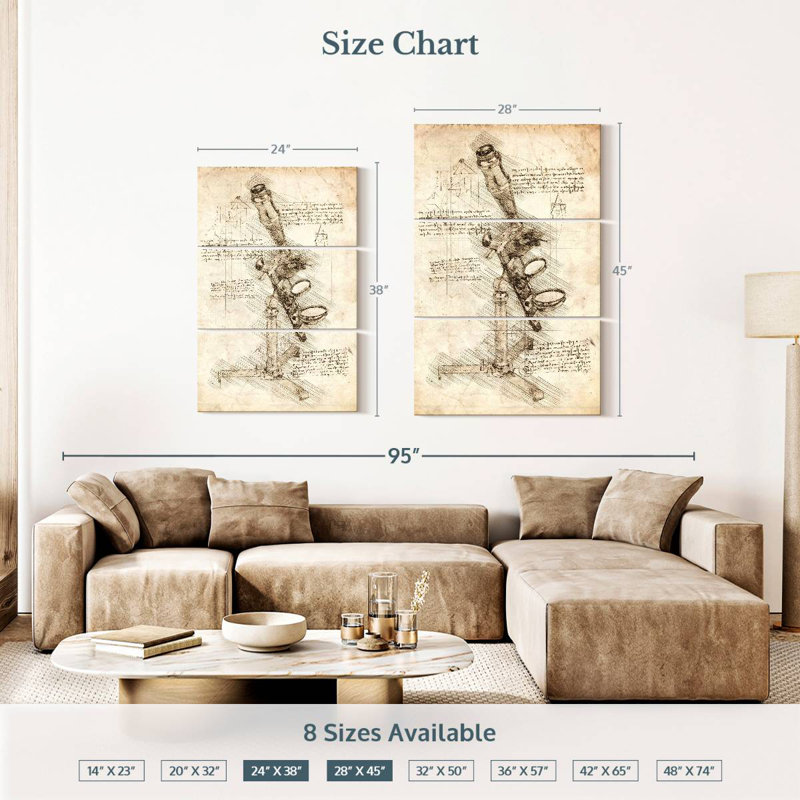 Vieux microscope Laelle, H 38 po x l 24 po