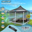 Pavillon de jardin imperméable 12 x 12 pi, tente escamotable -108638943