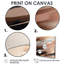 «Rosegold And Pink Forms In Contemporary II», reproduction sur toile abstraite-2136256221-2109928746