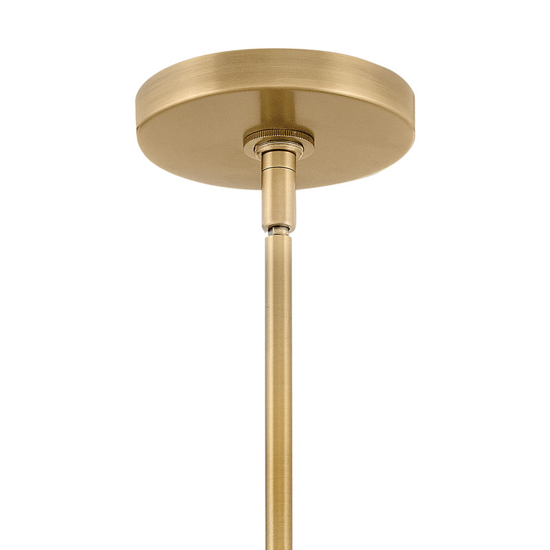 Petit luminaire suspendu Lisette avec verre nervuré, Mauve