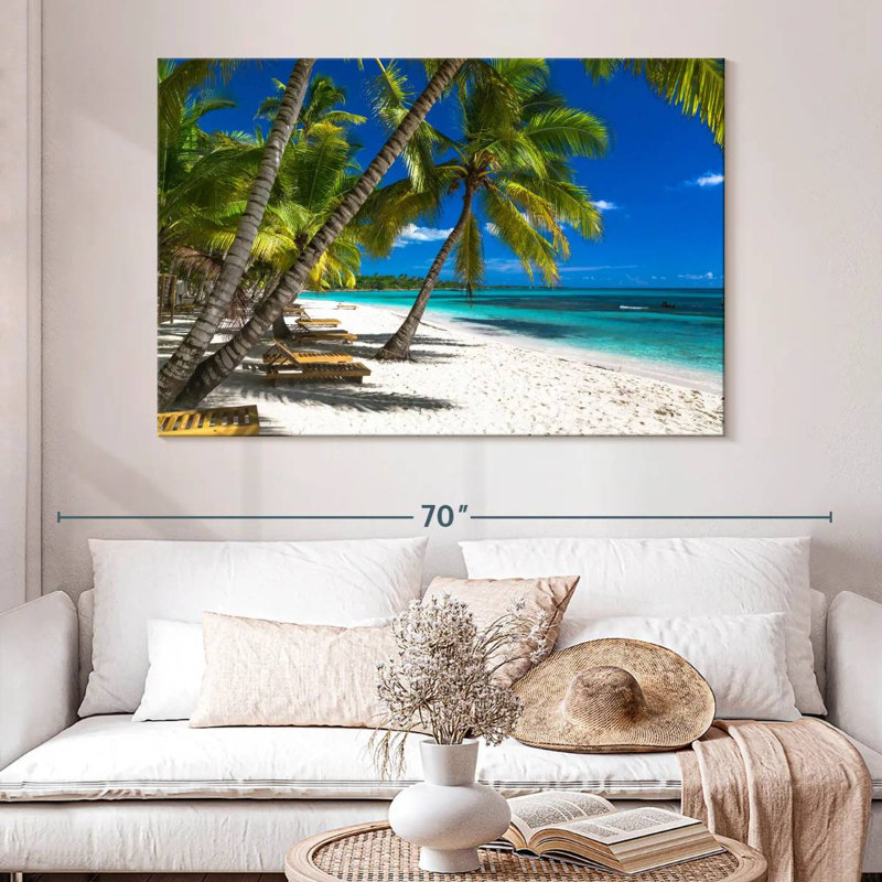 Gillard Saona Island Paradise, H 34 po x l 51 po