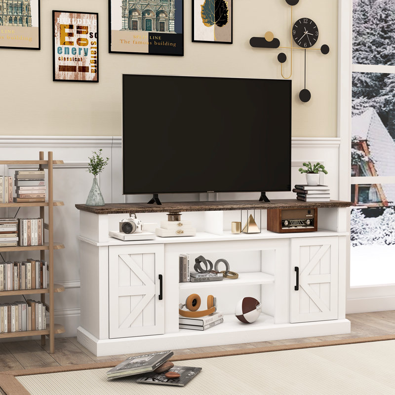TV Stand For Tvs Up To 65", White