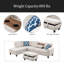 Repose-pieds avec rangement - Paire de canapé en forme de L-505599500
