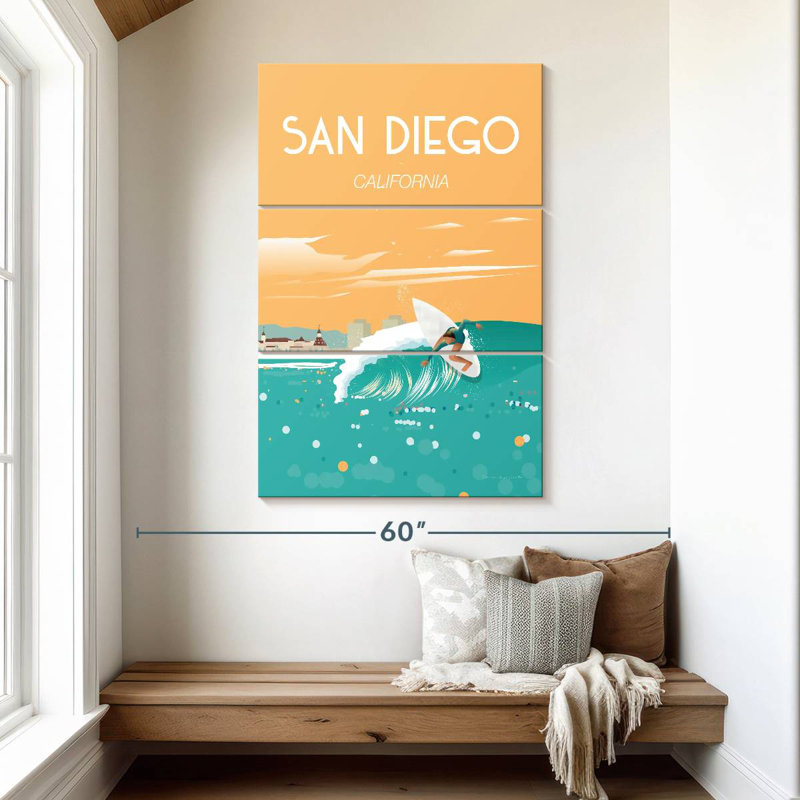 Nicci San Diego California, 50" H x 32" W