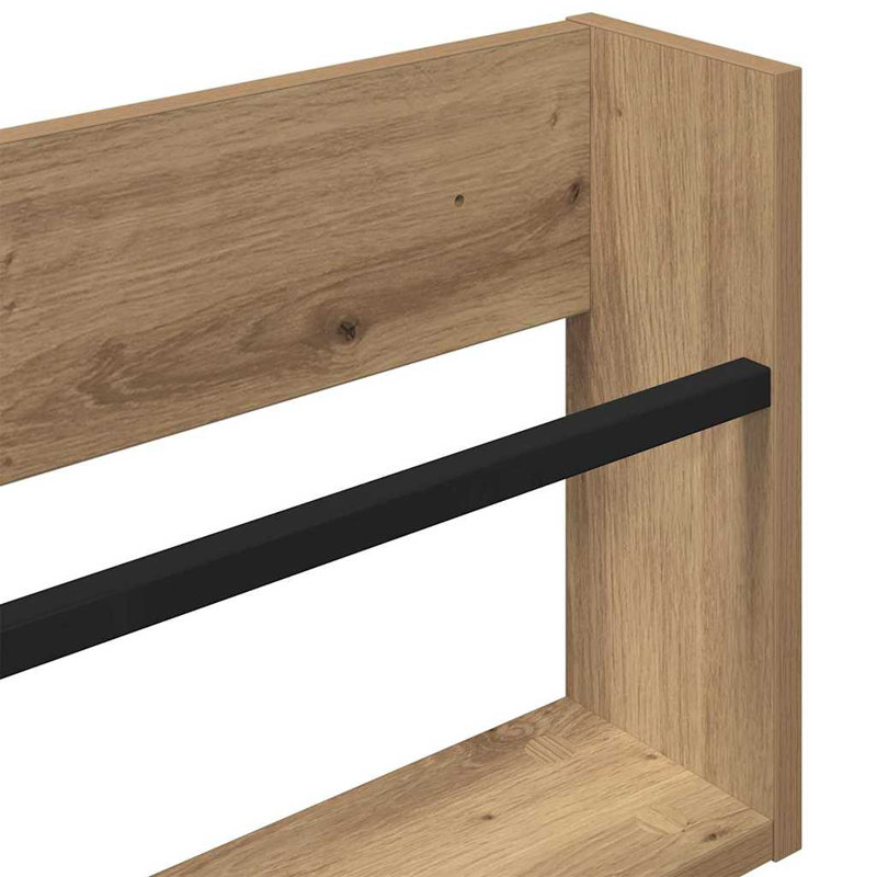 Wood Magazine Rack, Light Brown