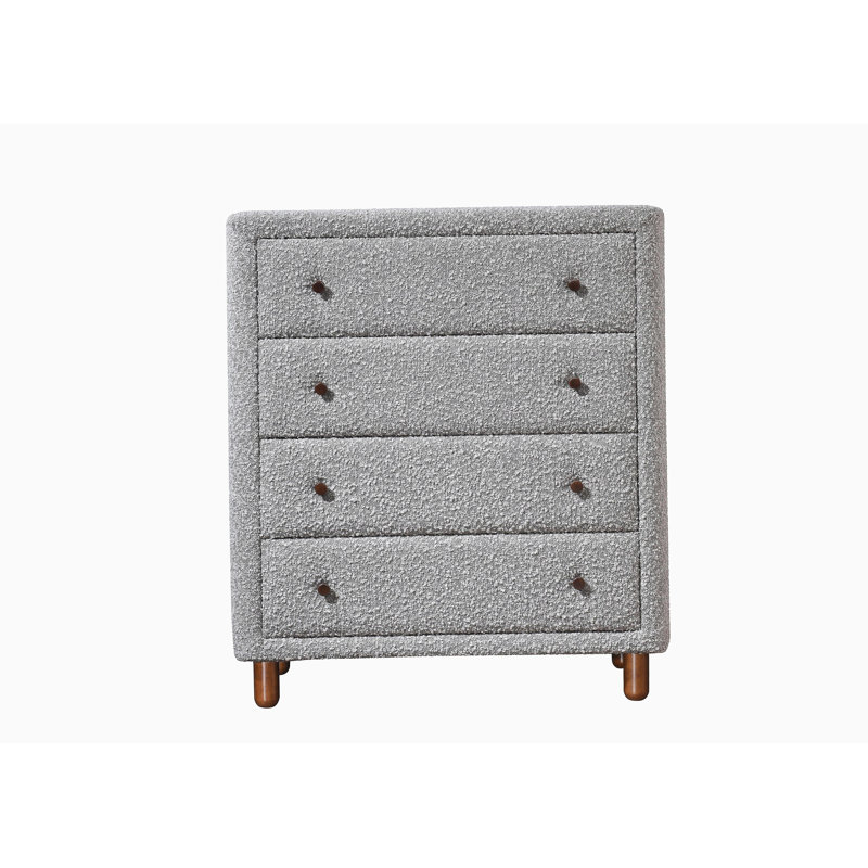 Cleo Gray Boucle Chest