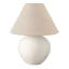 H 16 po, lampe de table, abat-jour crème, céramique crème, contemporain, illuminez votre bureau, votre salon ou votre chambre à coucher, lampe de table