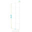 Porte pliante en bois 80 po-44441455