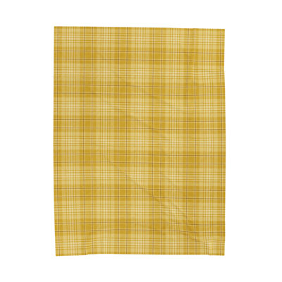 Velveteen Plush Blanket / Winter Holiday Plaids