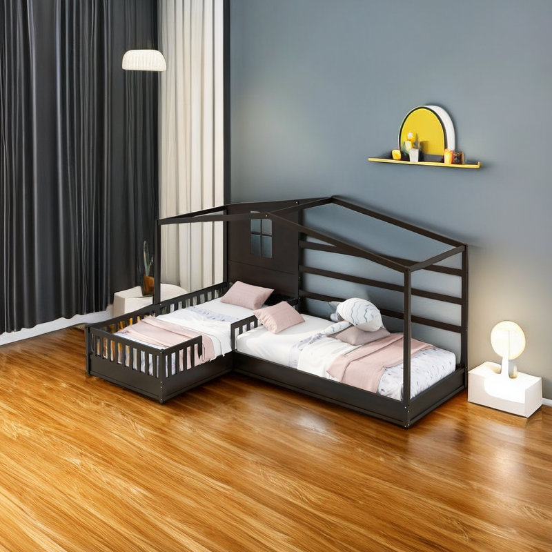 Lit plateforme Tallulah, Espresso