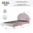 Halis Upholstered Scalloped Bed-1854820800-1854820802