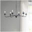 Lustre en métal 6 lumières Brighton