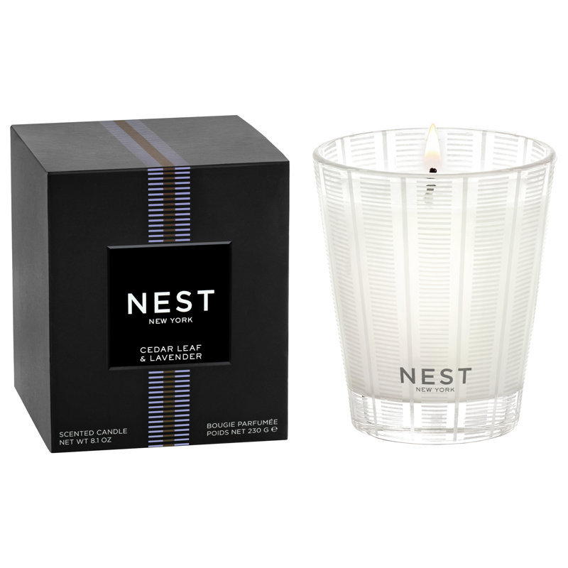 Cedar Leaf & Lavender Classic Candle, Classic