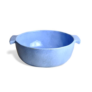 Caramel Ceramica 96 oz. Grès rond Cozina Baker