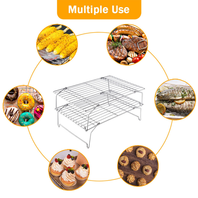 Nbarthome Non-Stick Stainless Steel Cooling Rack