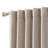 Nautica Synthetic Solid Color Blackout Thermal Back Tab/Rod Pocket Curtain Panels-65139284-94375579
