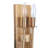 Retta Steel Candle Wall Light-644587582