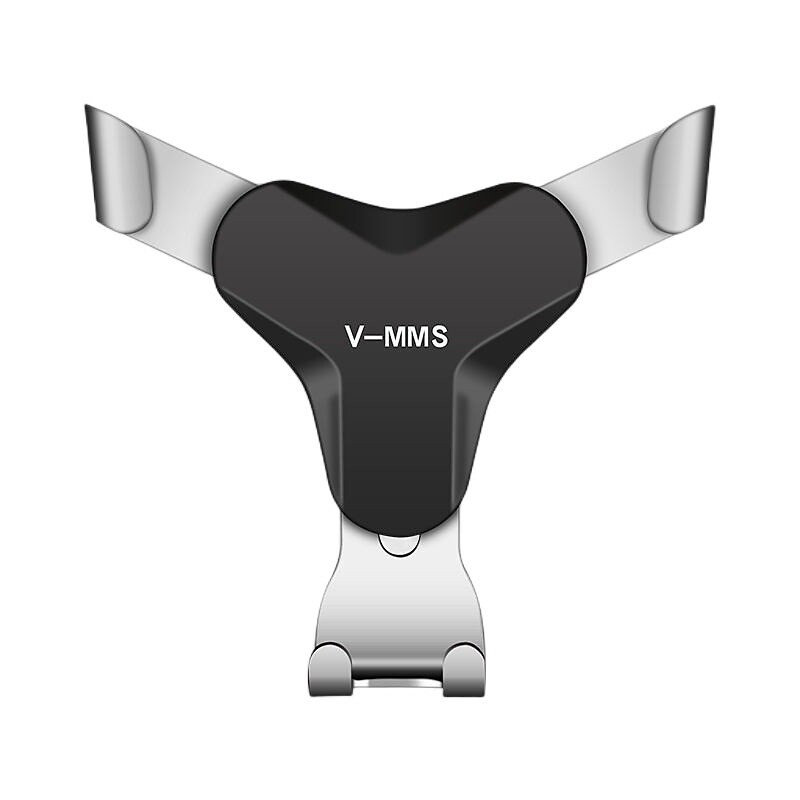 Support universel pour téléphone portable, support triangulaire pour prise de gaz de voiture, Silver