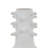 Enya Flower Vase, 3D Spiked Accent Narrow Neck, Ceramic, -110521739-110521738