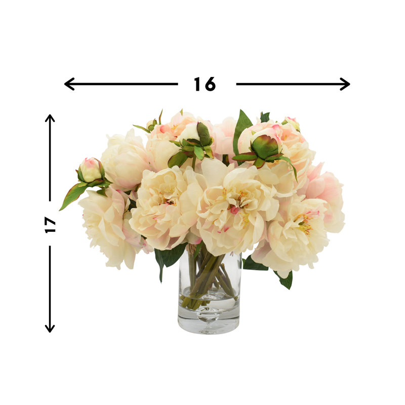 Blush Pink Peony Arrangement