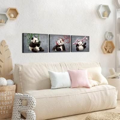 3 Piece Wrapped Canvas Wall Art