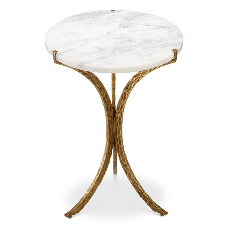 Emmeline Marble End Table