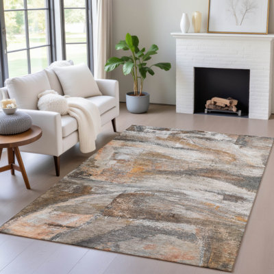Tapis intérieur / extérieur lavable à la machine Xhevrie