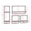 Tablette décorative 4 pièces Brooksville-1709853737