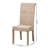 Santiago 17.5'' H Solid Wood Side Chair