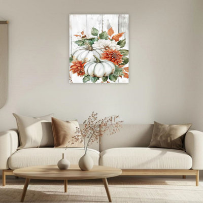 Art mural 24 po x 36 po Rustic Pumpkin & Maple