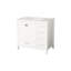 Fully Assembled White 36-inch Vanity Sink Combo With Marble Countertop And Bathroom Vanities 23v03-36wh