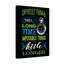 Long Time - Wrapped Canvas Print-1906967551