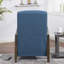 Push Back Recliner With Wooden Arms
