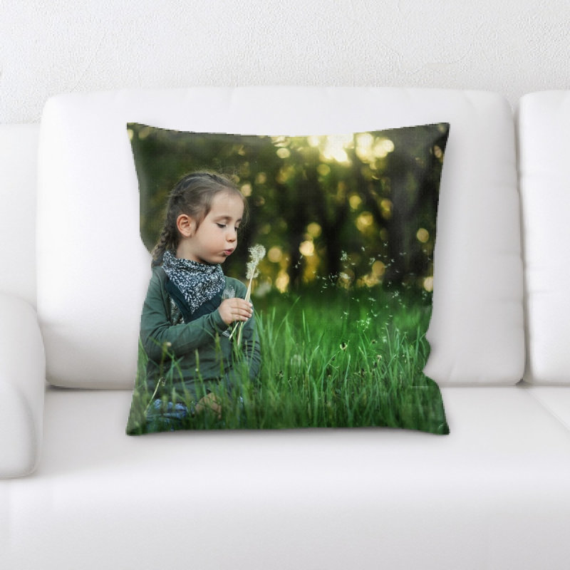 Microsuede Throw Pillow