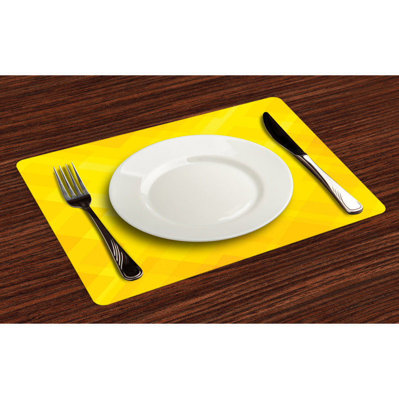 Amelia-Skye Diamond Pattern Placemat