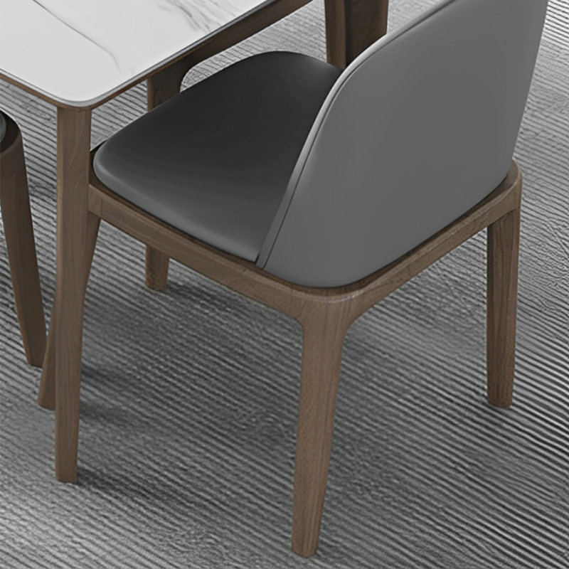 Modern simple solid wood dining table sets, 7