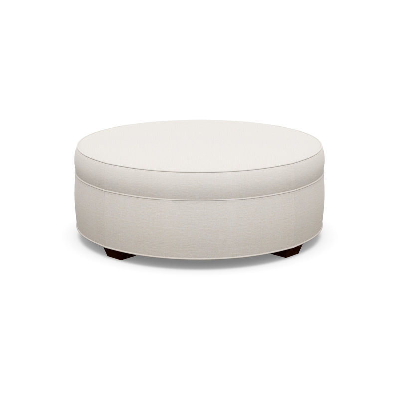 Round Ottoman, 8786-87, Walnut