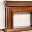Carved Wood Fireplace Console Table-828272131