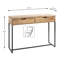 Console black-acacia 100x75x35 cm