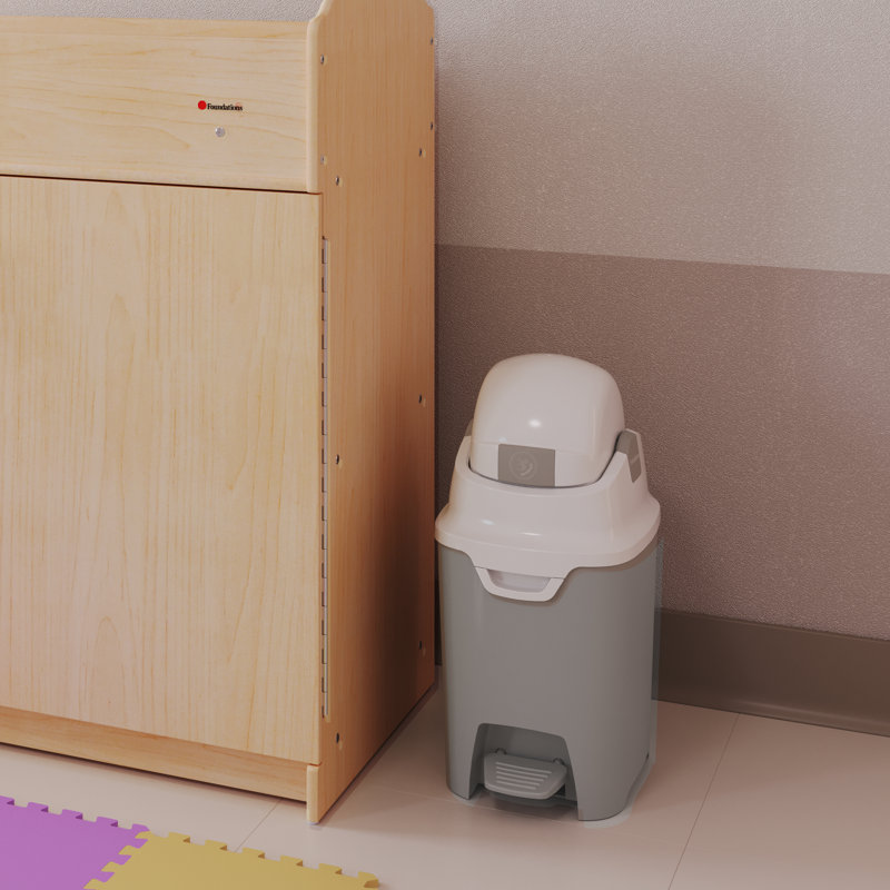 Foundations Mini Hands-Free Diaper Pail