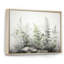 Ferns Silver Whispers I - fougères, art mural encadré-60601522-60601520