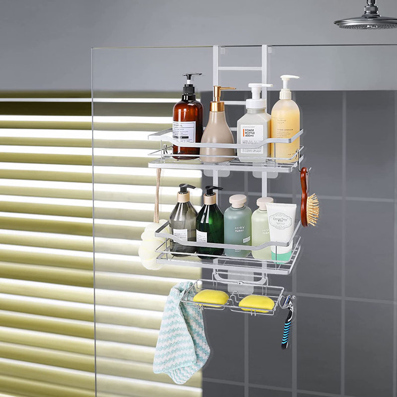 Serviteur de douche suspendu Hartle, Argent