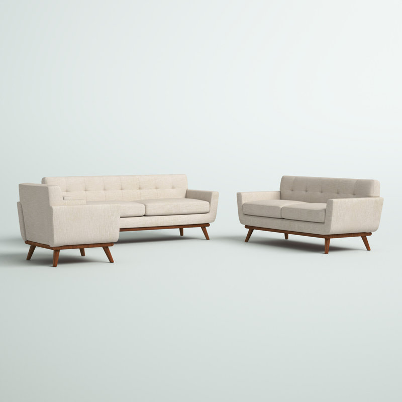 Causeuse et fauteuil Modway Engage, Beige