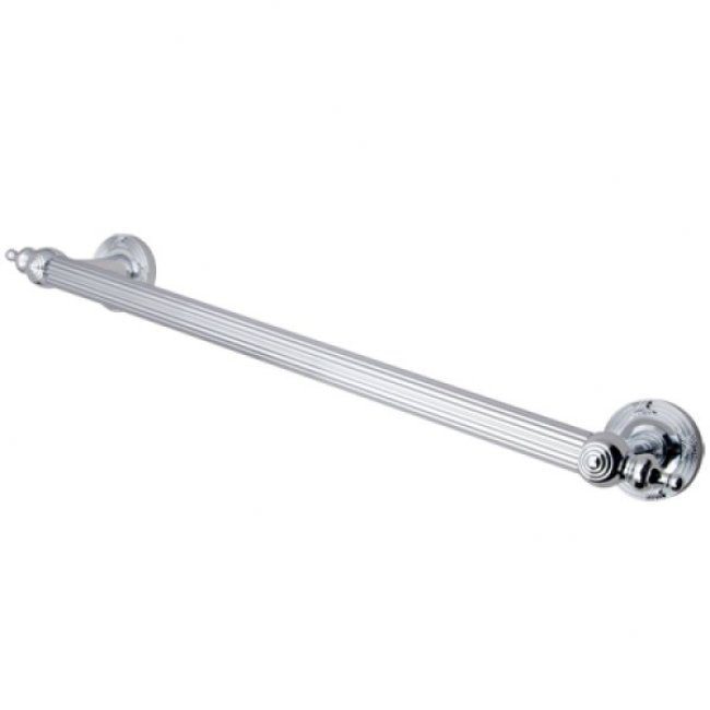 Templeton Made to Match Designer Grab Bar, Polished Chrome, 12"