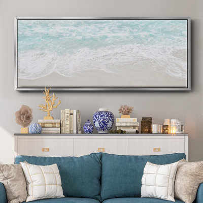 Bord de mer - toile encadrée