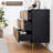 Rattan 6 Drawer Dresser For Bedroom, Chest Of Drawers With Deep Drawers