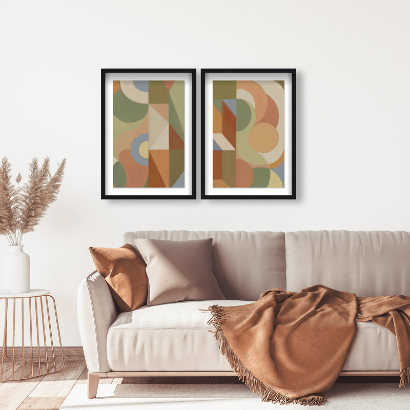 Adore You Set Set by Oliver Gal, 33"H x 23"W, Black Shadowbox